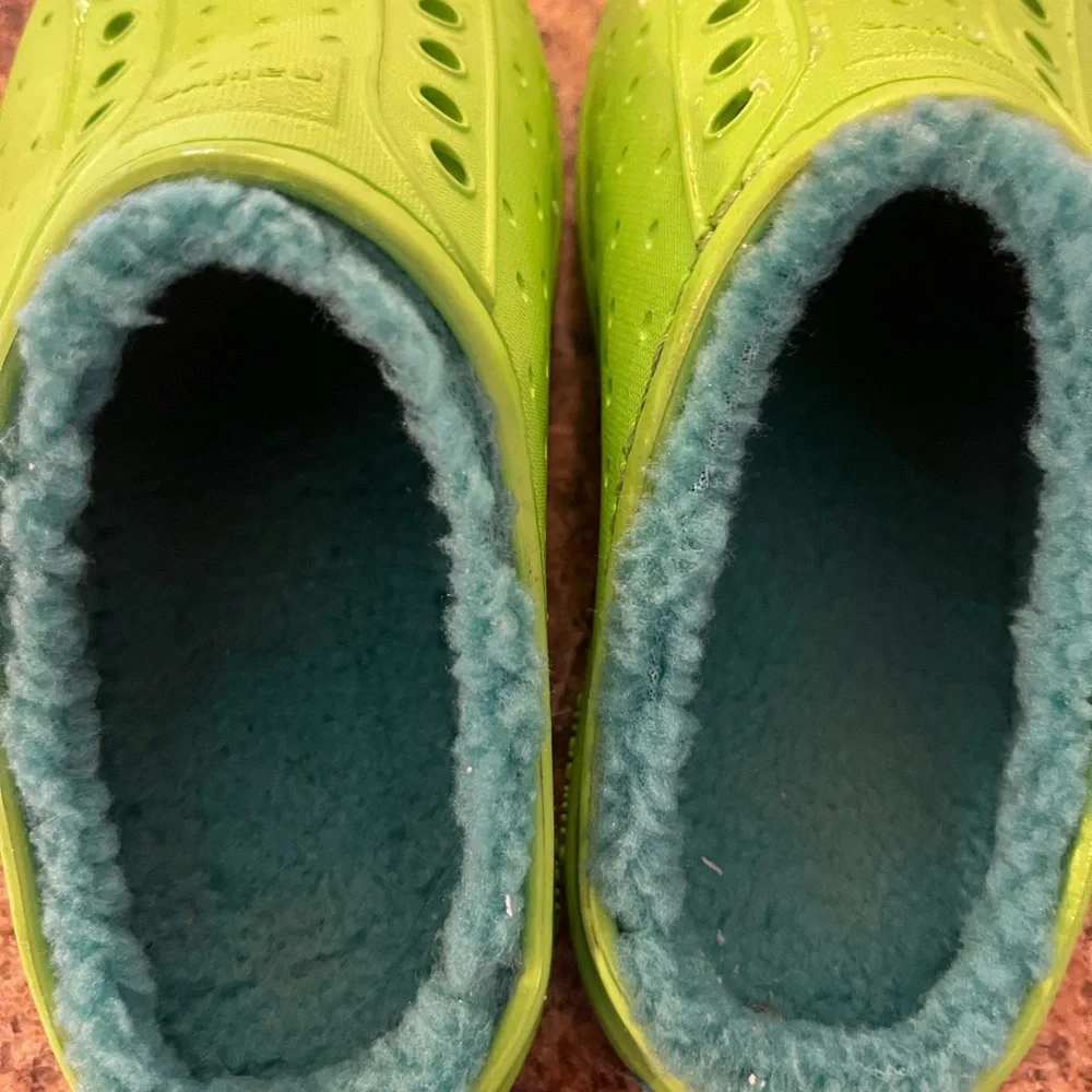 Native Kids Lime Green Water‎ Shoes